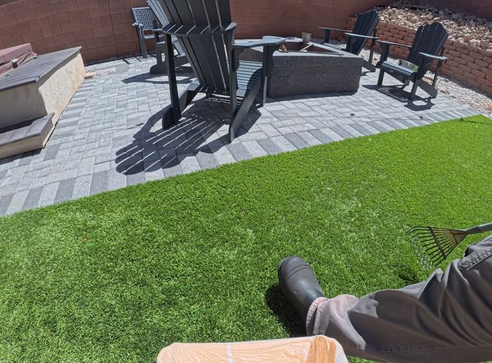 Clean Las Vegas yard after a Poop Scoop Dude visit