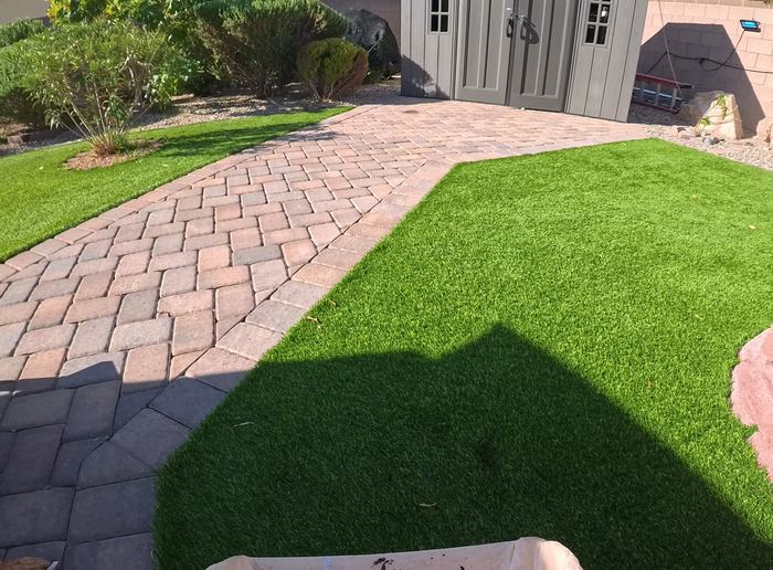 Clean Las Vegas yard after a Poop Scoop Dude visit